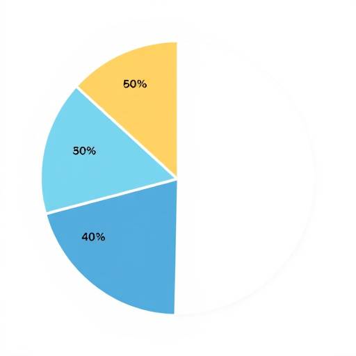 Un grafico a torta che mostra le diverse categorie di cookie utilizzati sul sito web